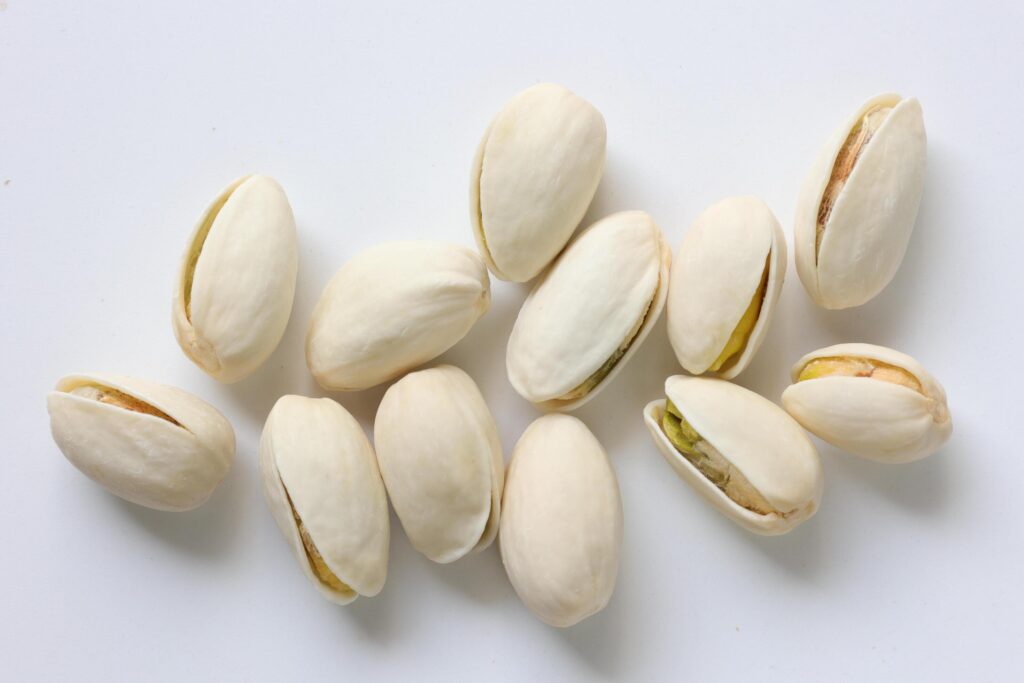 Pistachio nut isolated on white background Stock Free