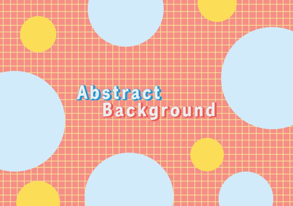 abstract background wallpaper cute vector design Free Vector