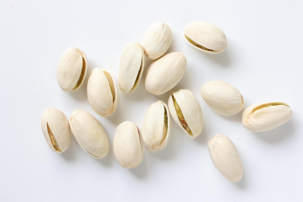 Pistachio nut isolated on white background Stock Free