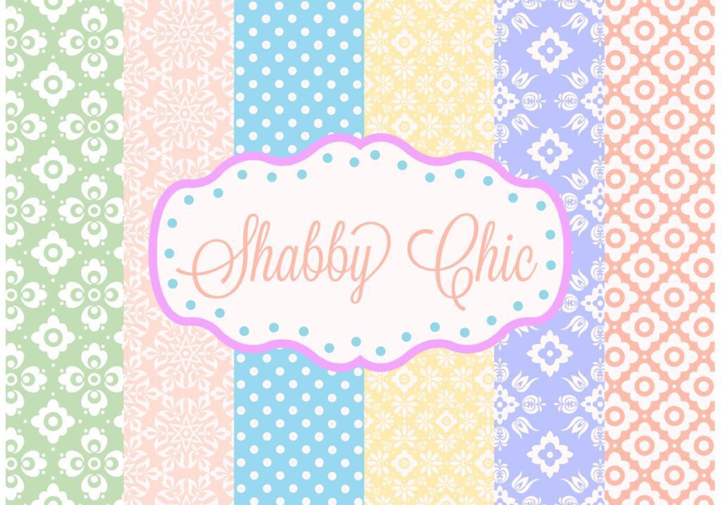 Shabby Chic Patterns Free Vector and Free SVG