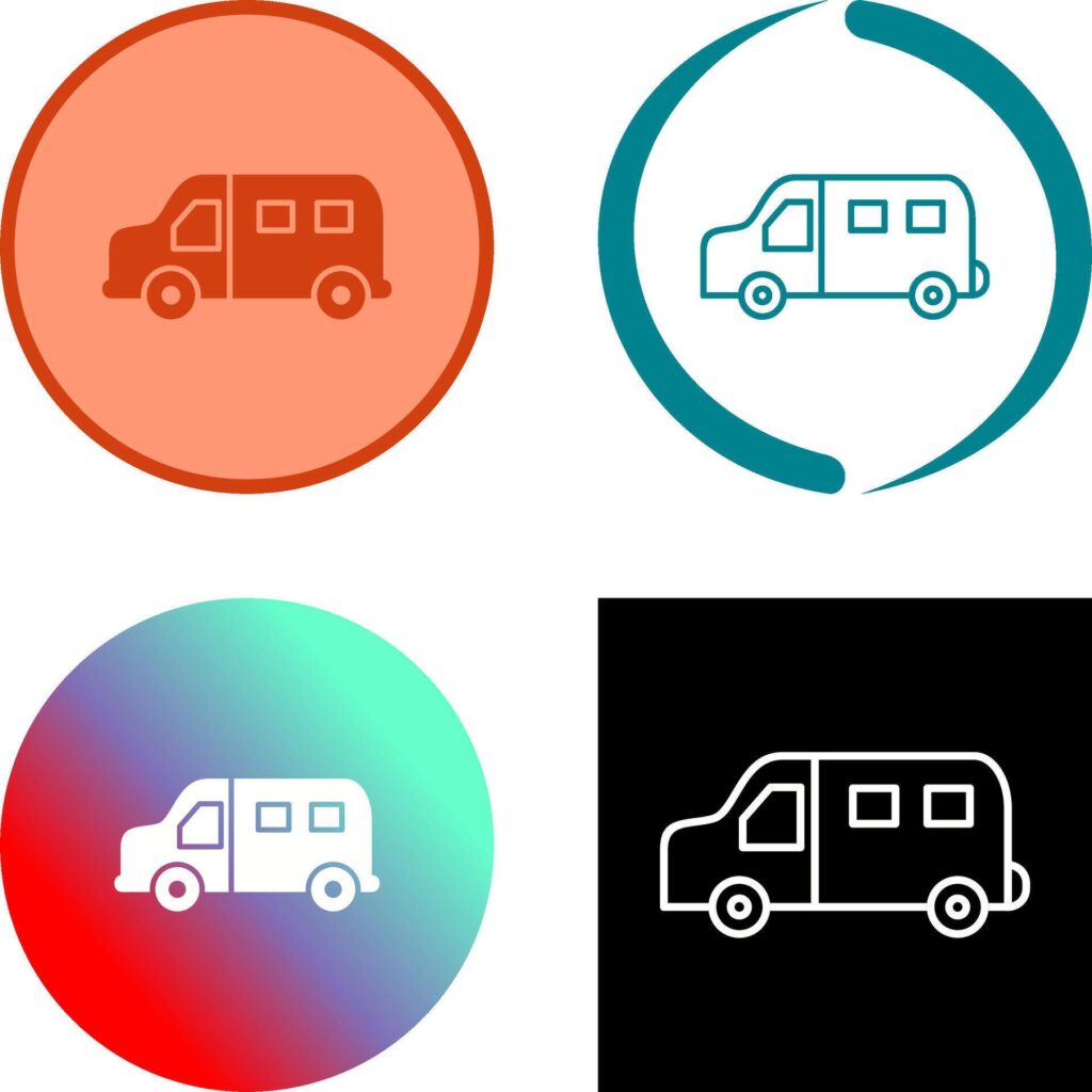 Van Icon Design Stock Free