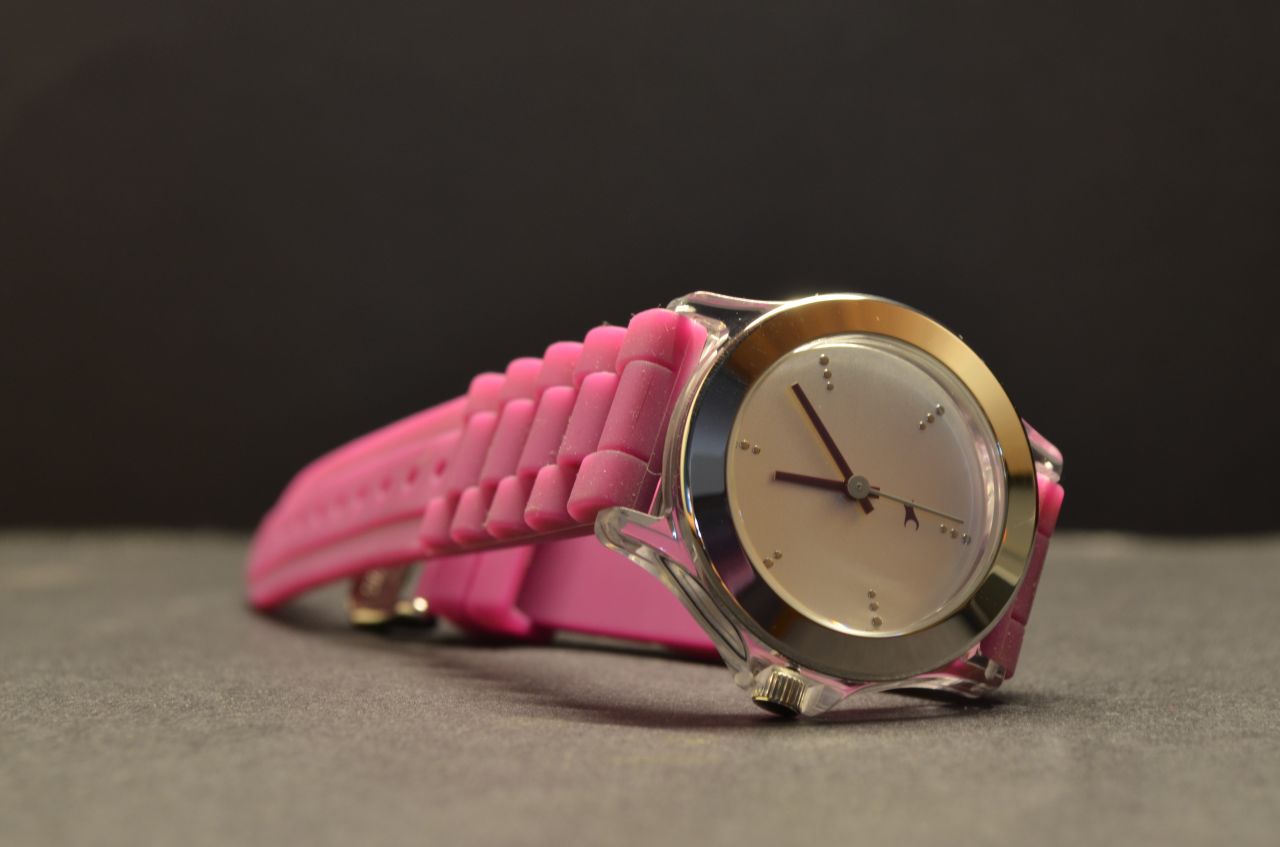 Pink Band Watch Stock Free