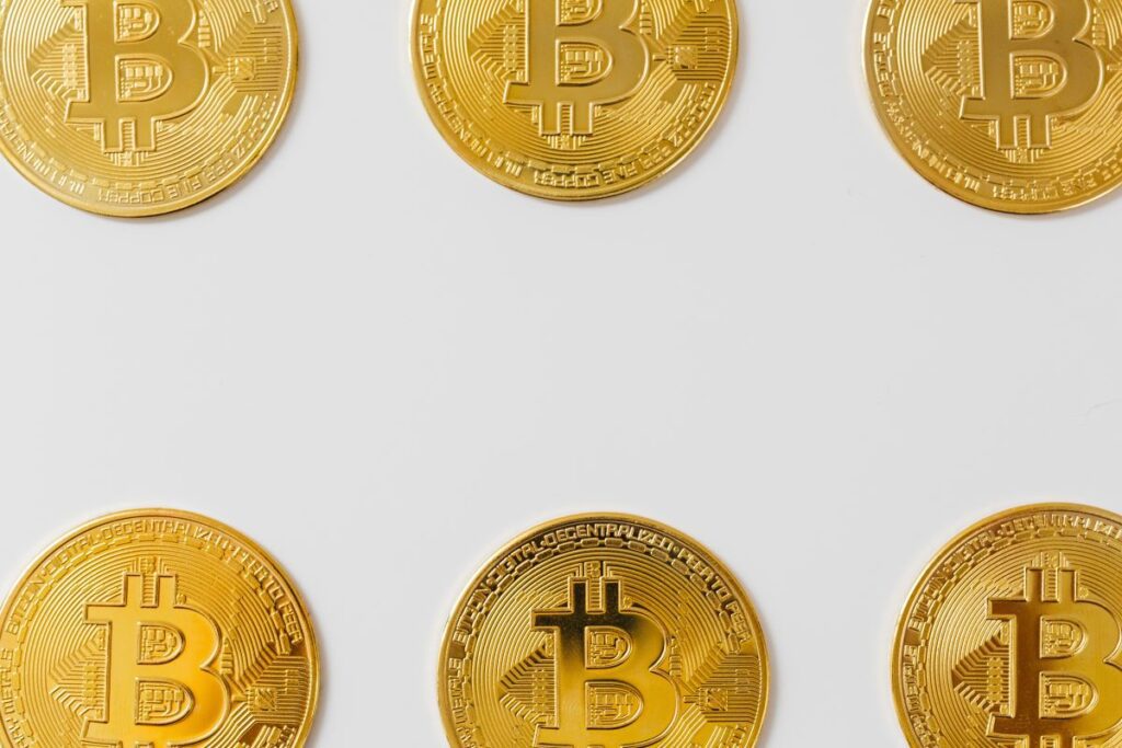 Cryptocurrency Bitcoin coins Stock Free