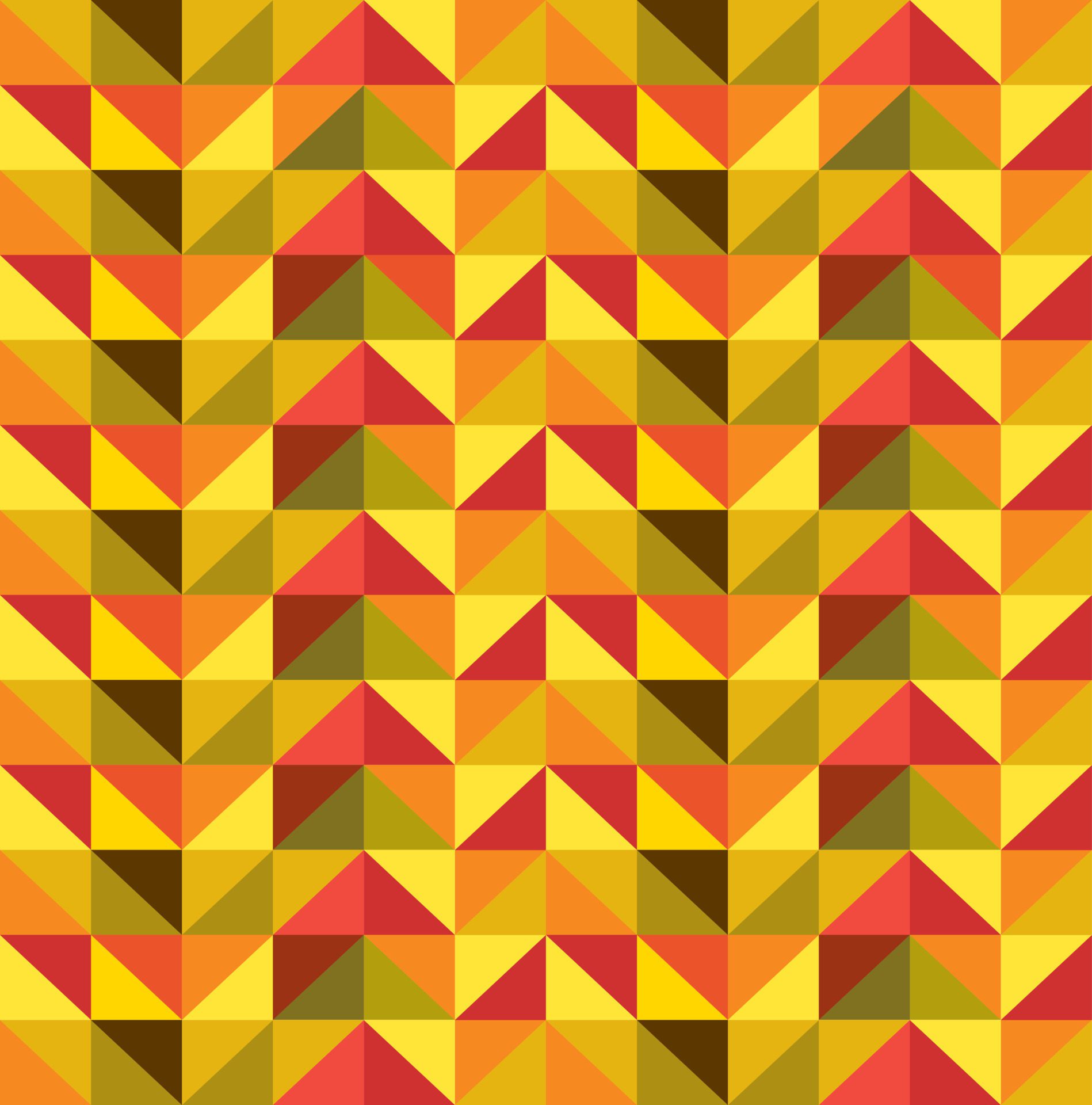 Triangle pattern background design vector Free Vector