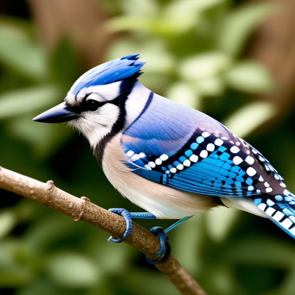 Blue Jay and the by @ai_generated