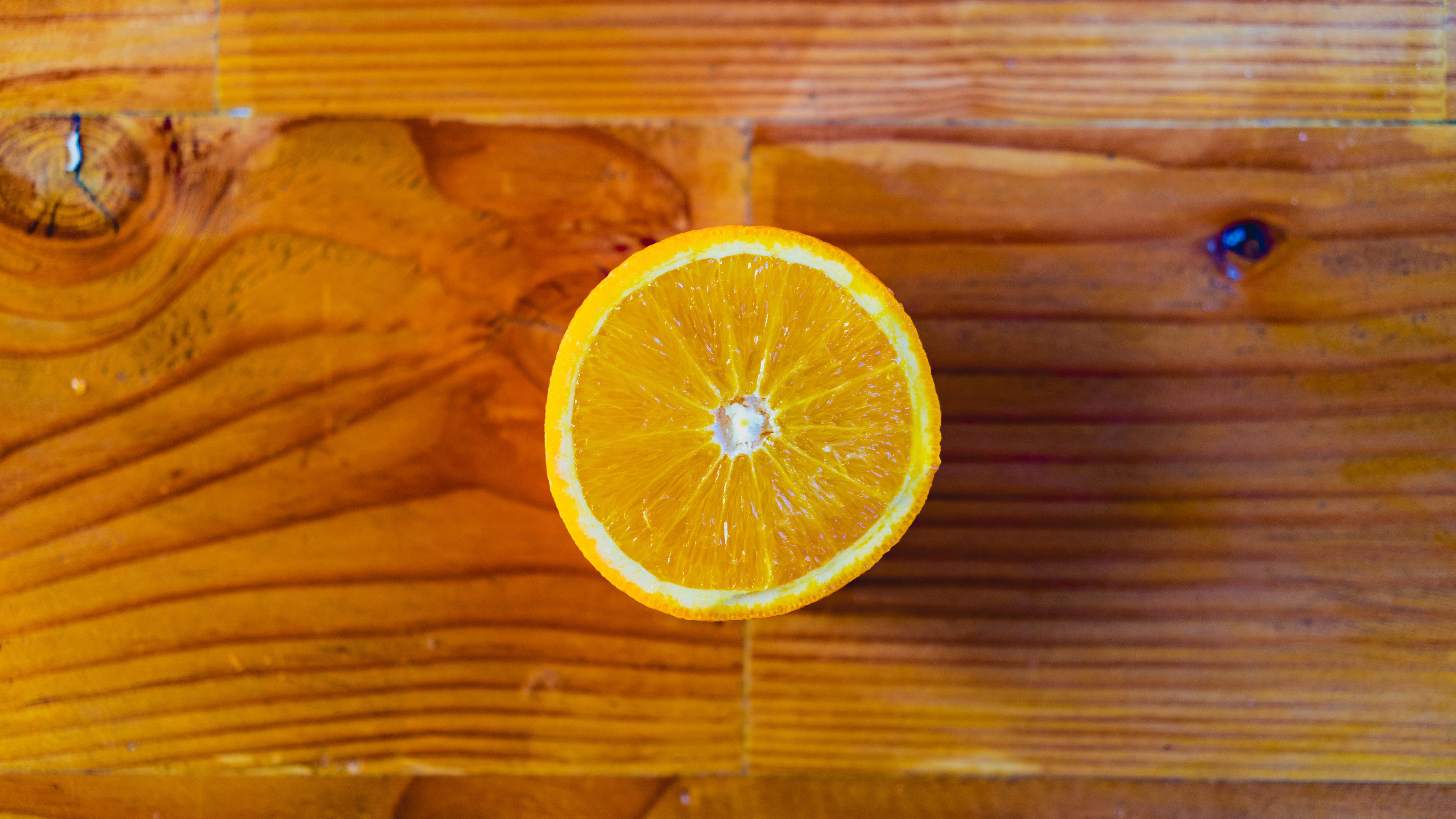 Sliced Fruit Table Free Stock HD Photo