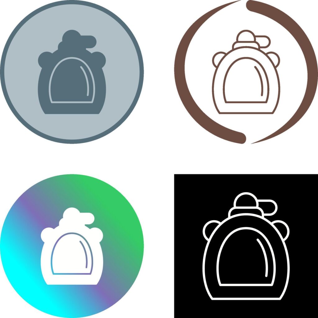 Canteen Icon Design Stock Free