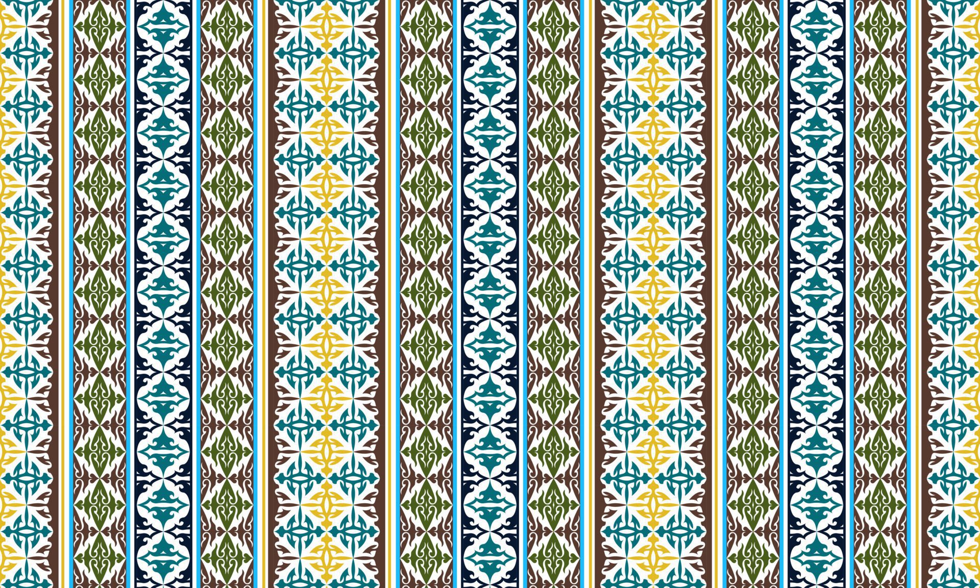 elegant ethnic pattern background Free Vector