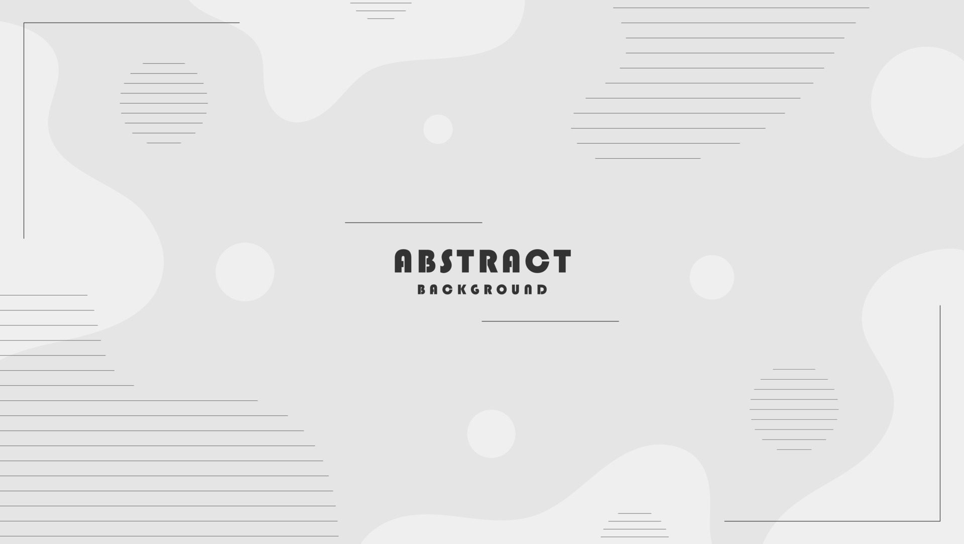 White Abstract Geometric Background With Liquid Shape And Line Pattern Design Free Vector