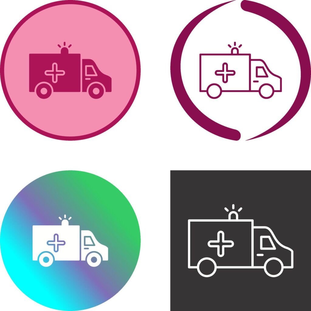 Ambulance Icon Design Stock Free