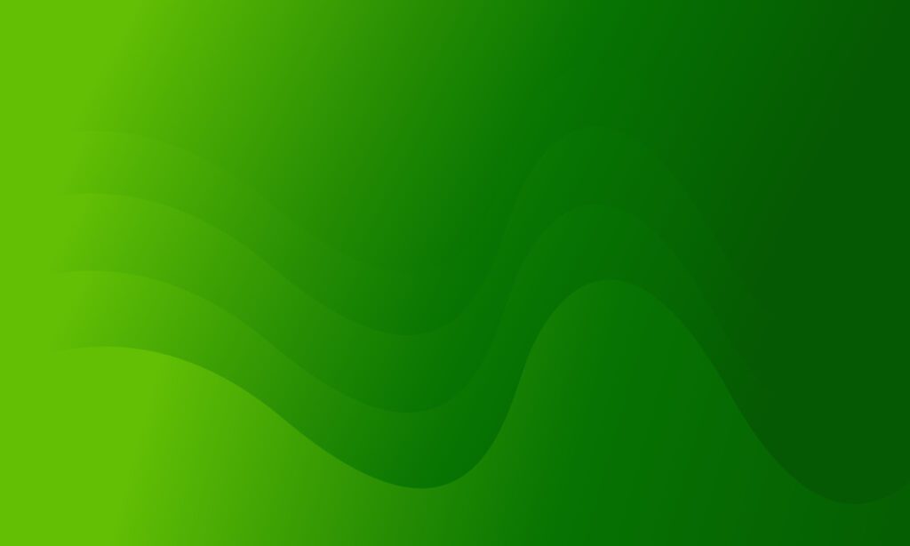 Green abstract background with wave concept for banner, flyer, landing page or poster Free Vector