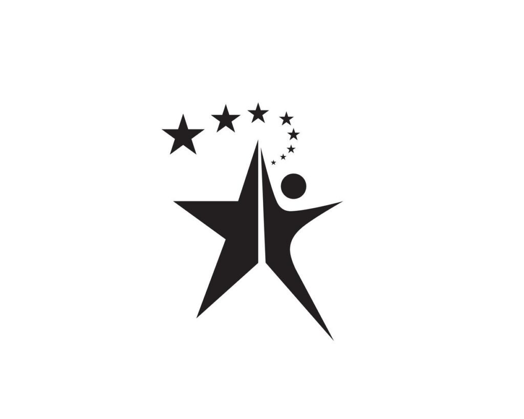 Star logo template vector icon illustration Stock Free