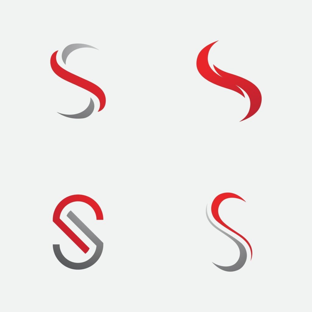 business S letter logo Stock Free