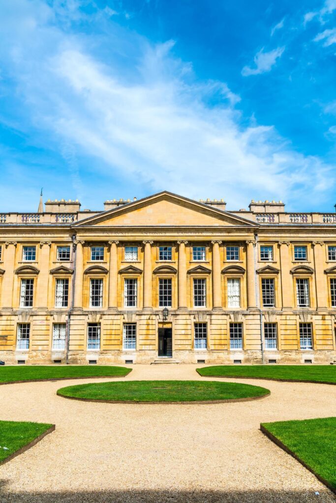 Beautiful Architecture Christ Church Cathedral in Oxford, UK Stock Free