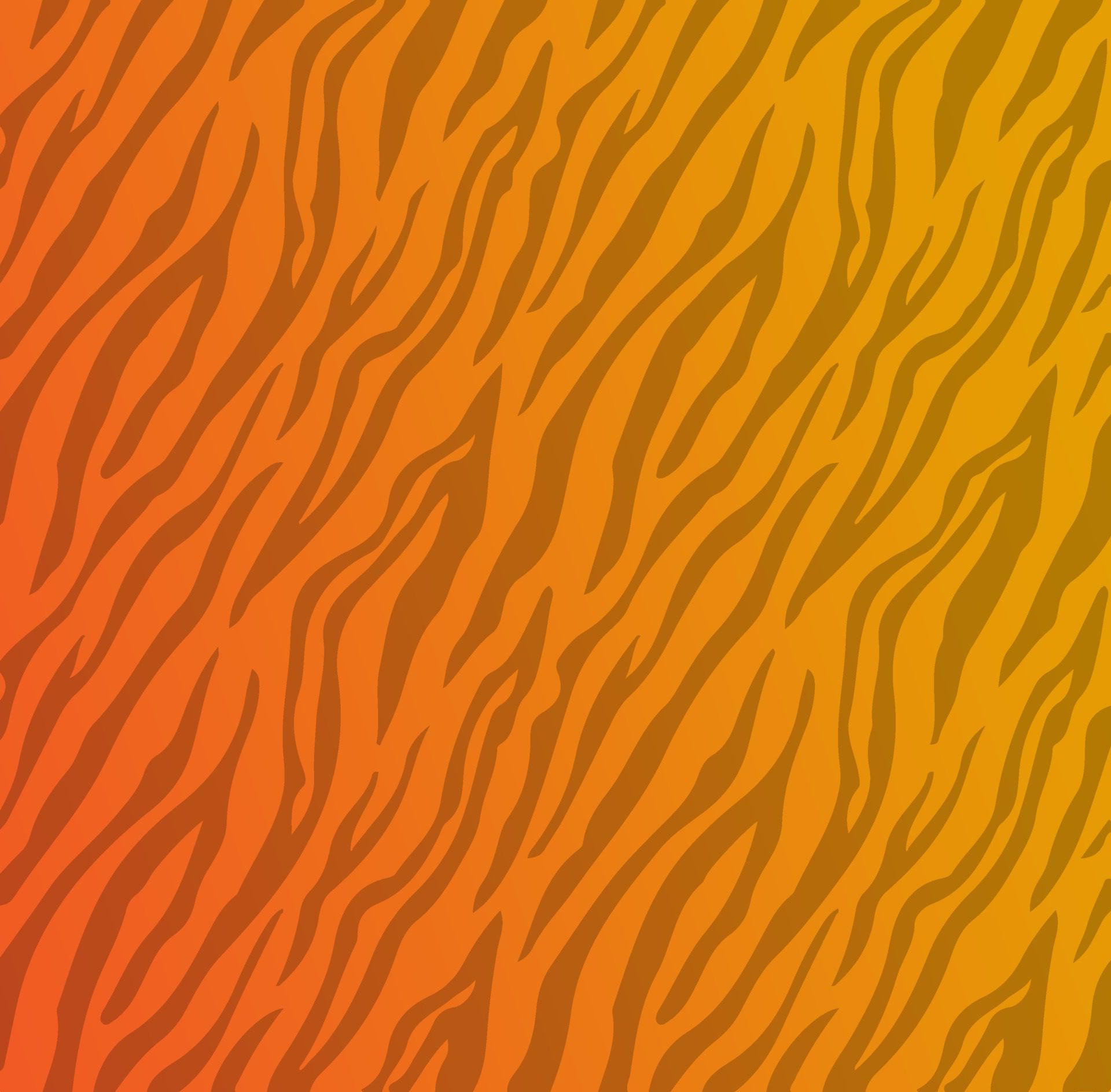 Tiger skin pattern illustration vector Free Vector