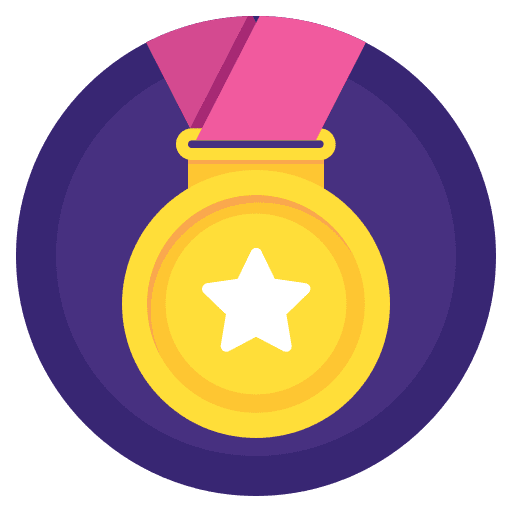 Award, badge, medal sticker