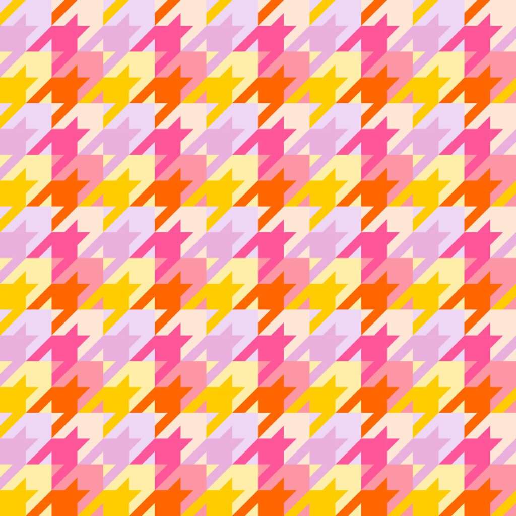 beautiful seamless geometric pattern with houndstooth Free Vector and Free SVG