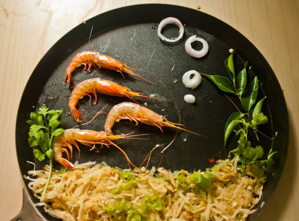 Prawns Food Art Stock Free