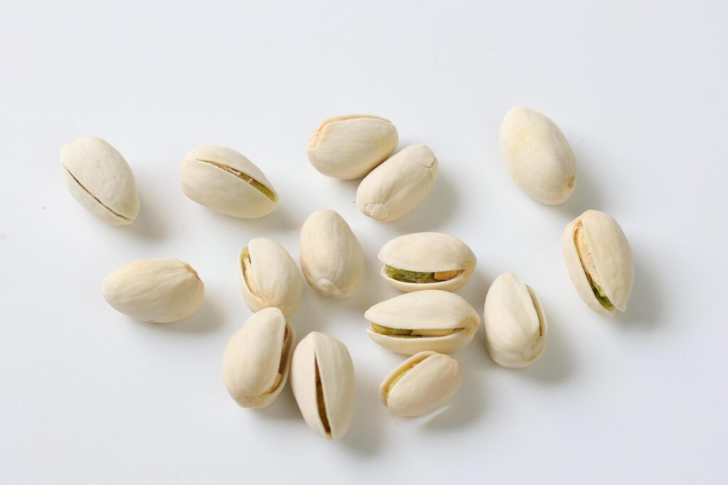 Pistachio nut isolated on white background Stock Free