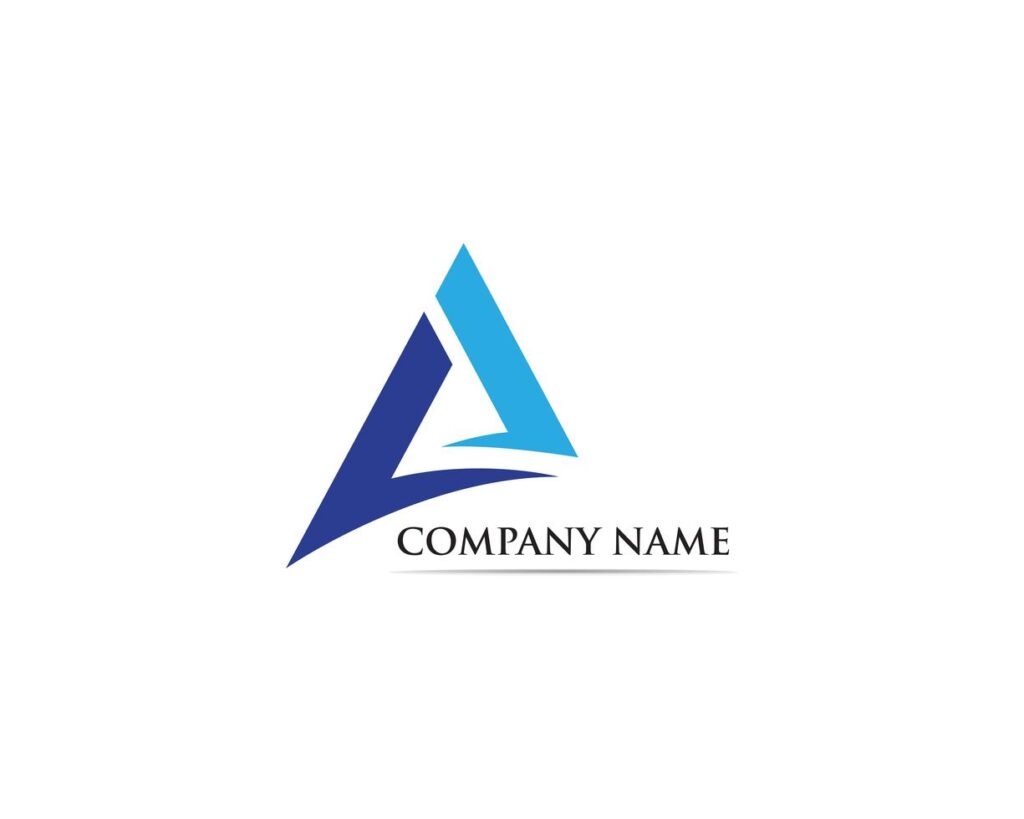 A Logo Business Template Vector icon Stock Free