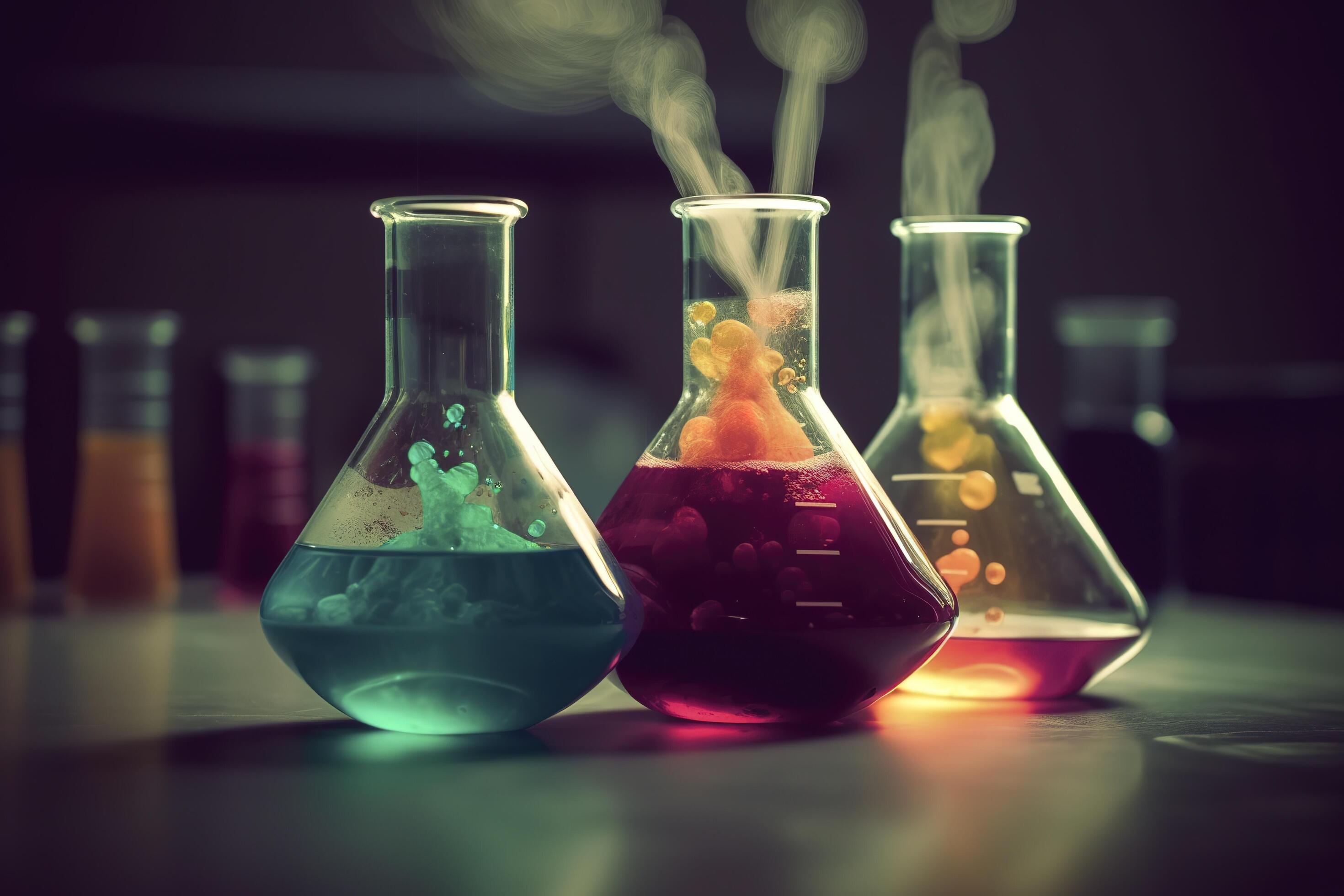 Art of Chemistry of laboratory chemical , Stock Free