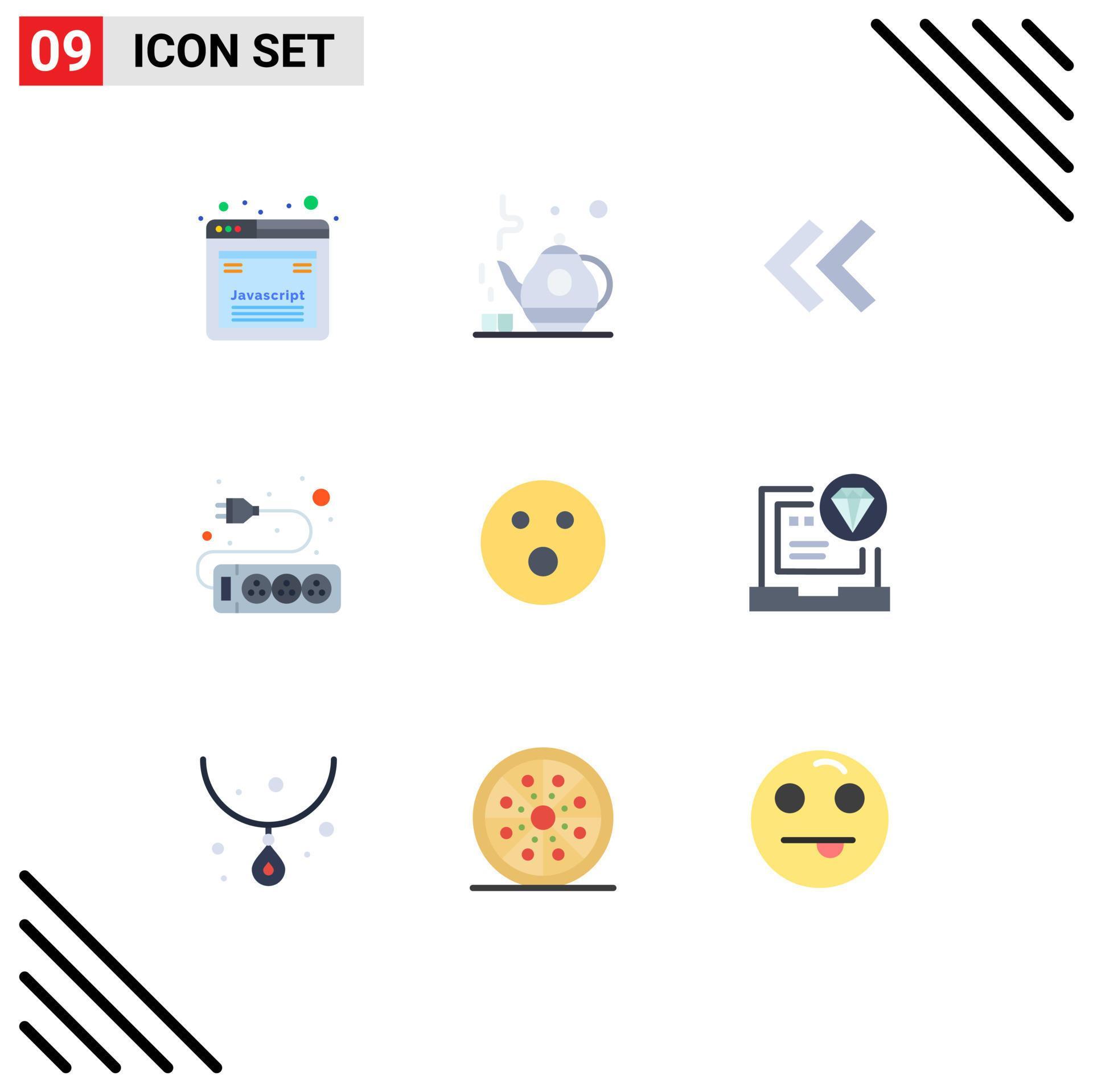 Universal Icon Symbols Group of 9 Modern Flat Colors of app sport arrows folf socket Editable Vector Design Elements Stock Free