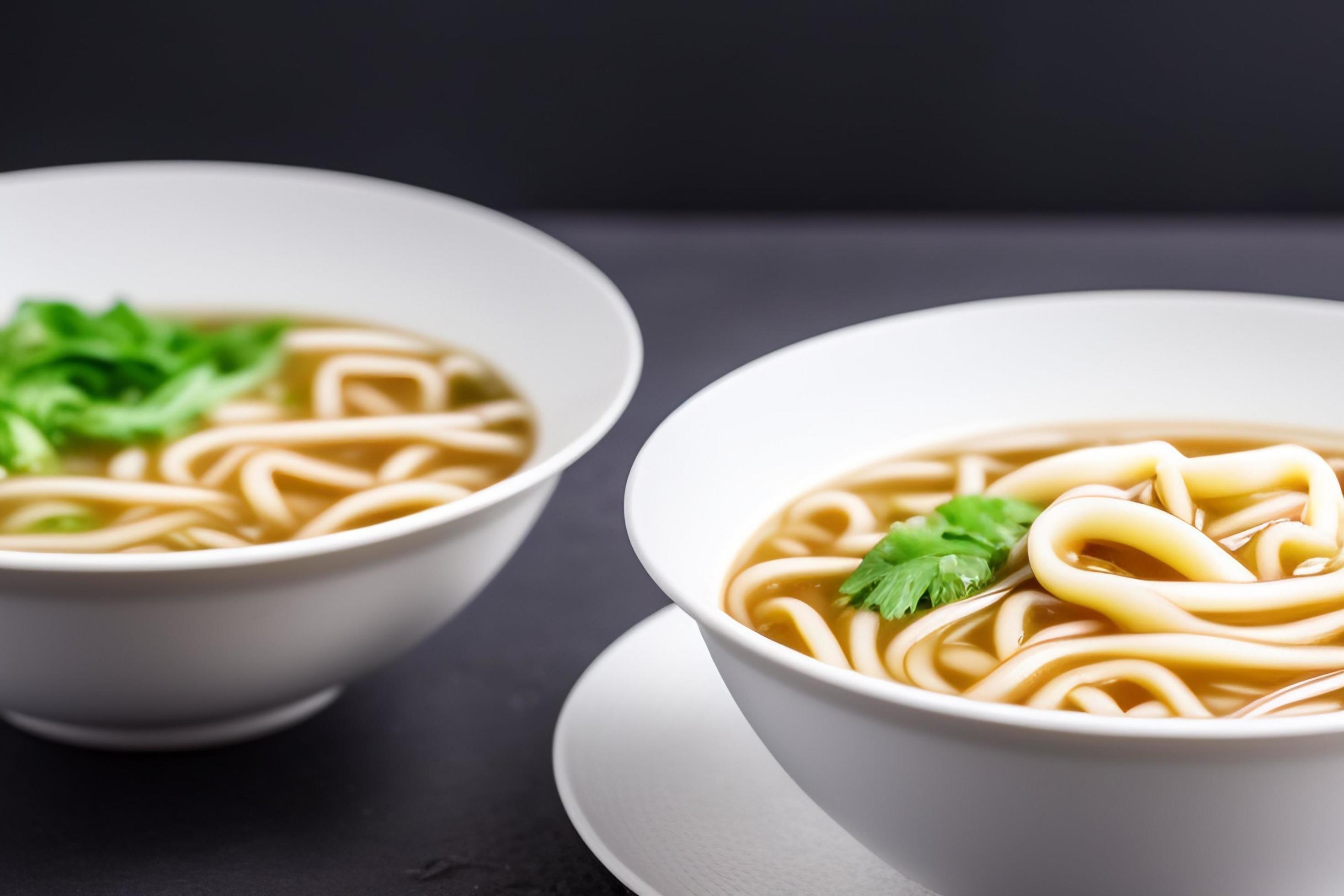 Delicious noodles. Fast food meal with appetizing pasta and chopsticks. Stock Free