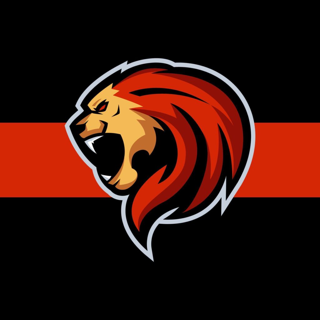 Lion Esports Logo Templates Stock Free and Free SVG