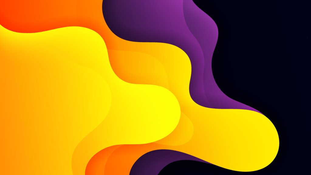 Vector abstract background with gradient color and dynamic shadow on background. Vector background for wallpaper. Eps 10 Free Vector