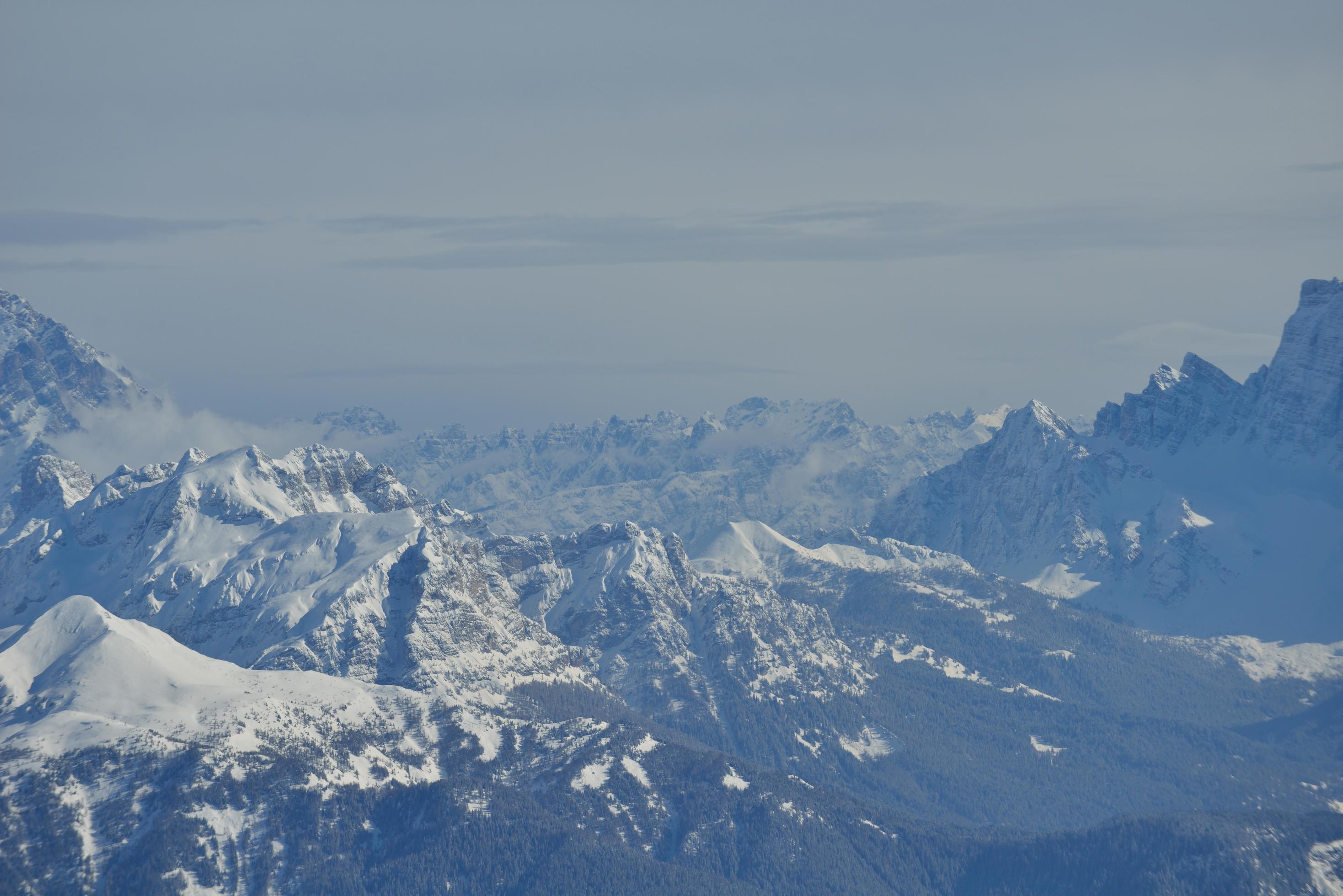 mountain winter nature Stock Free