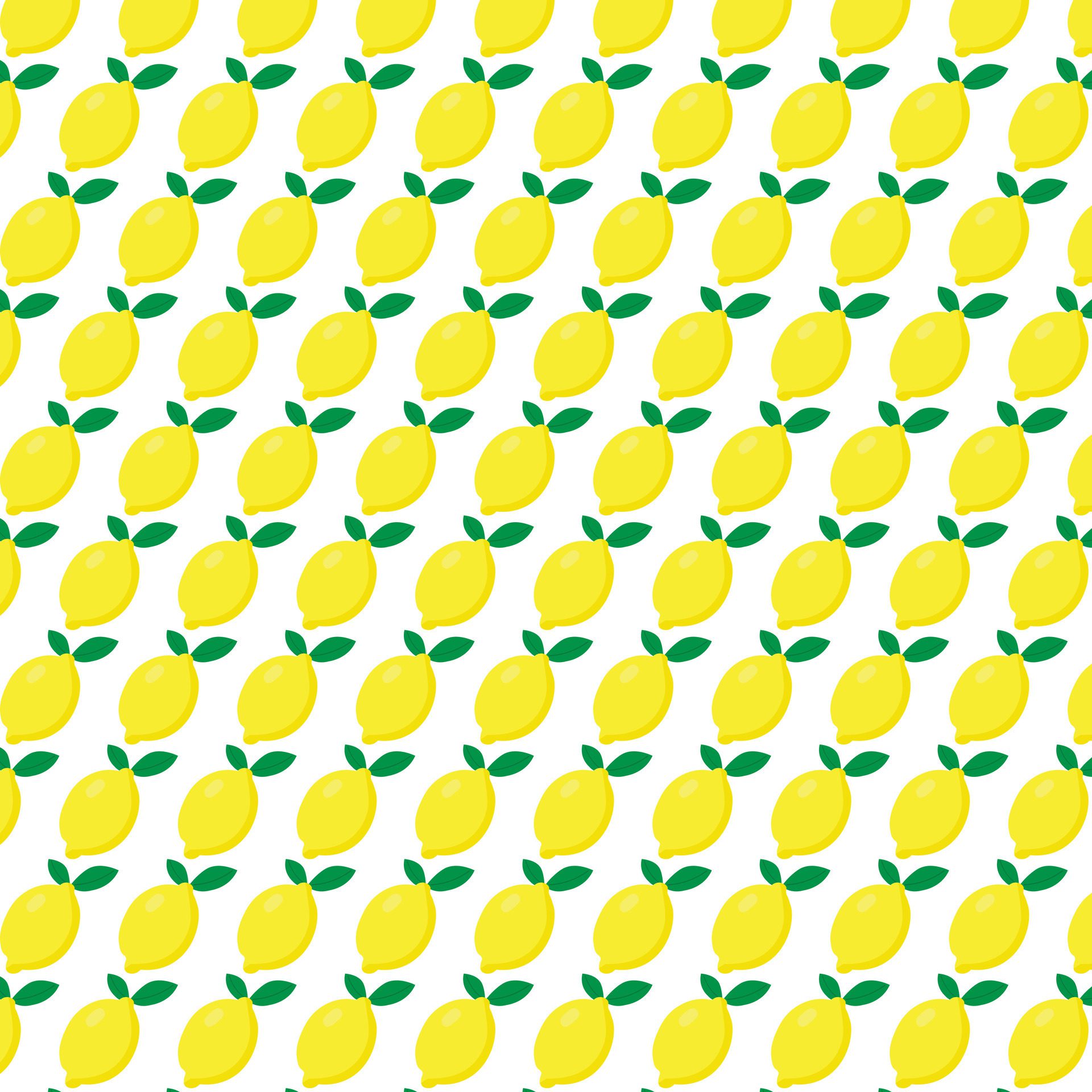 Pattern lemon background Free Vector