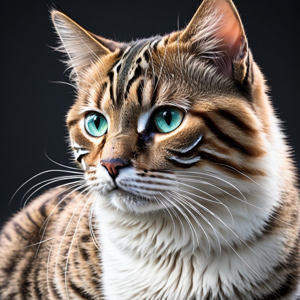 Cat 8K,3D,Ultra-realism by @glzehuhg by @ai_generated