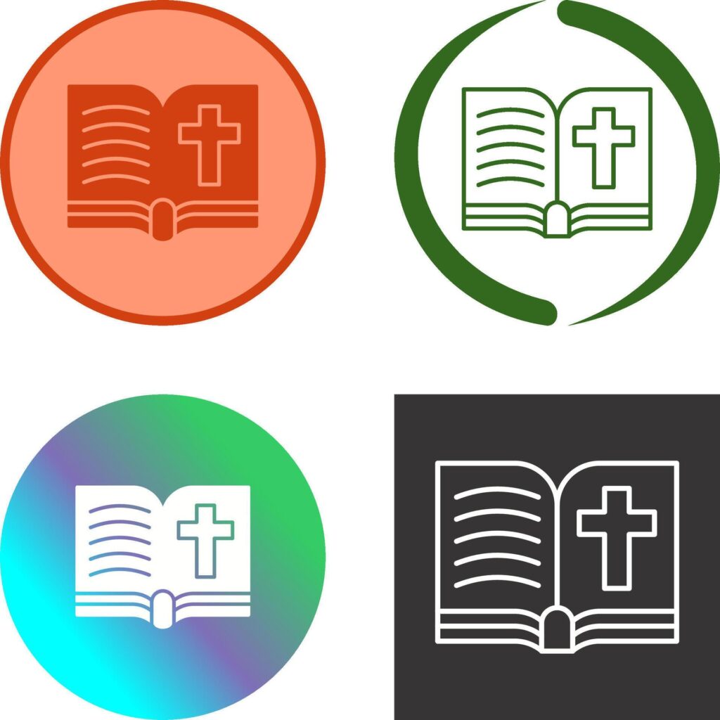 bible Icon Design Stock Free