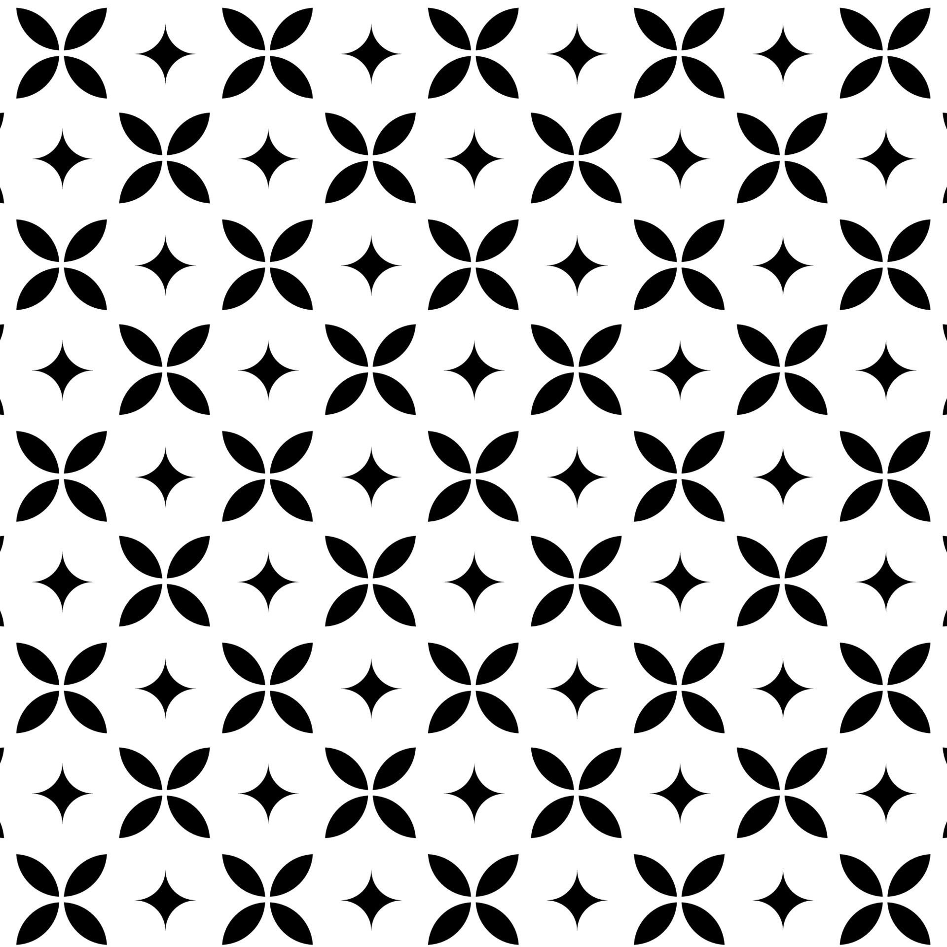 Seamless abstract geometric ornamental vector pattern background Free Vector