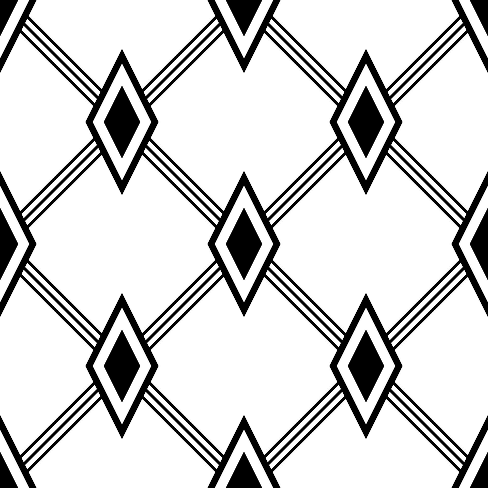 black white geometric asian boho fabric pattern Free Vector and Free SVG