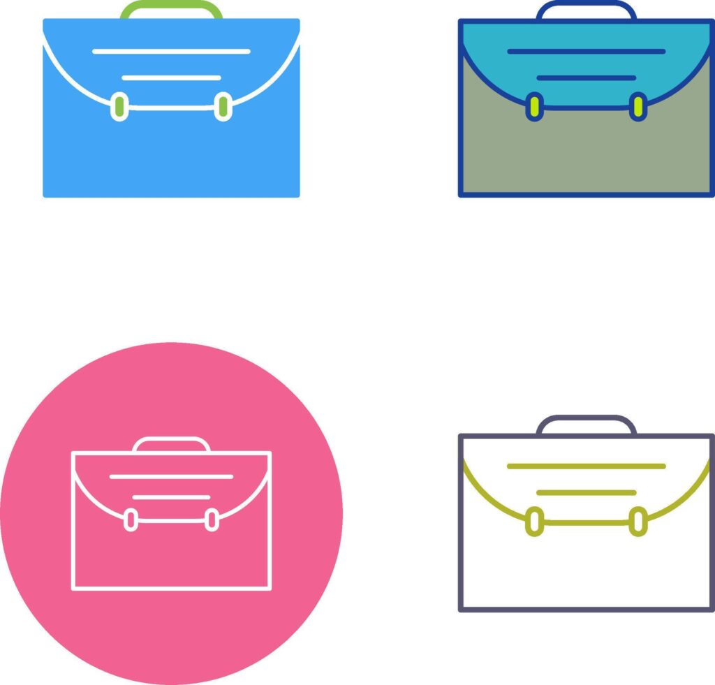 Suitcase Icon Design Stock Free