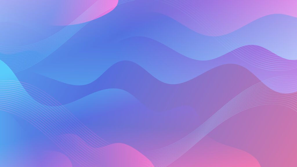 Abstract Gradient purple blue liquid Wave Background Free Vector