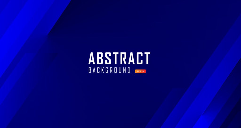 Abstract blue background with scratch effect and minimal overlapping shapes, sports background concept, breaking news. Free Vector