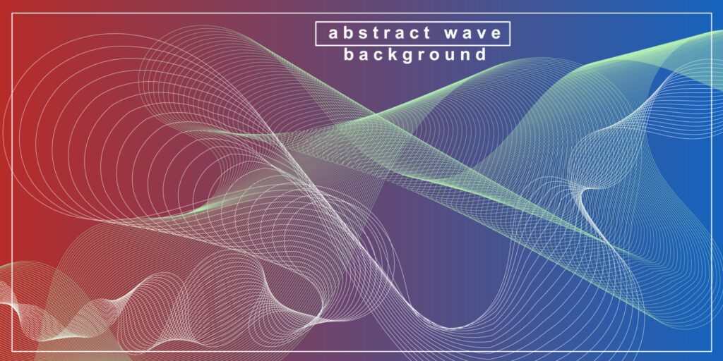 wave abstract background with gradient free download Free Vector and Free SVG