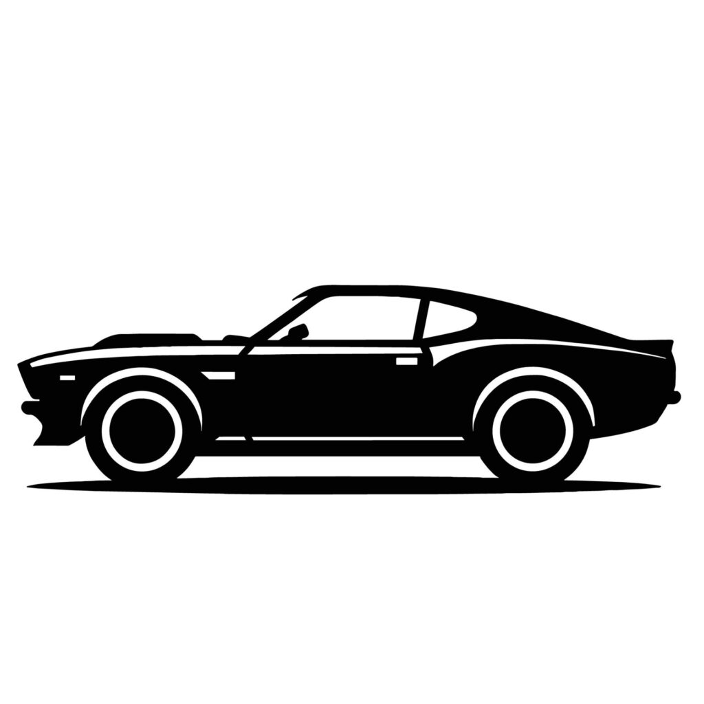 Black Car Clipart Illustration, AI Generative Free Vector Free Vector