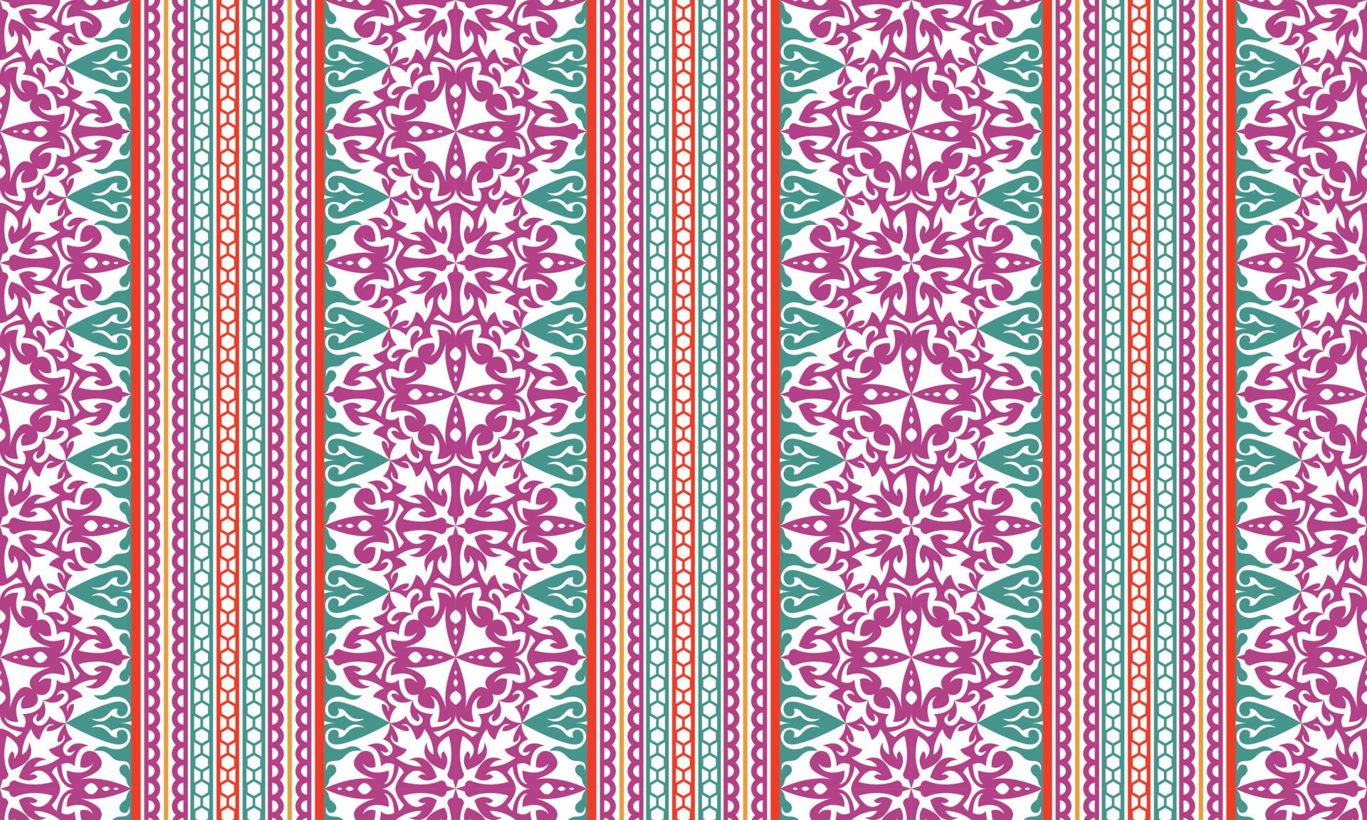 elegant ethnic pattern background Free Vector and Free SVG