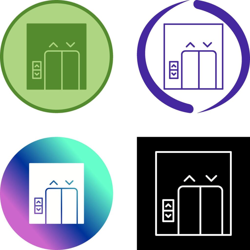 Elevator Icon Design Stock Free