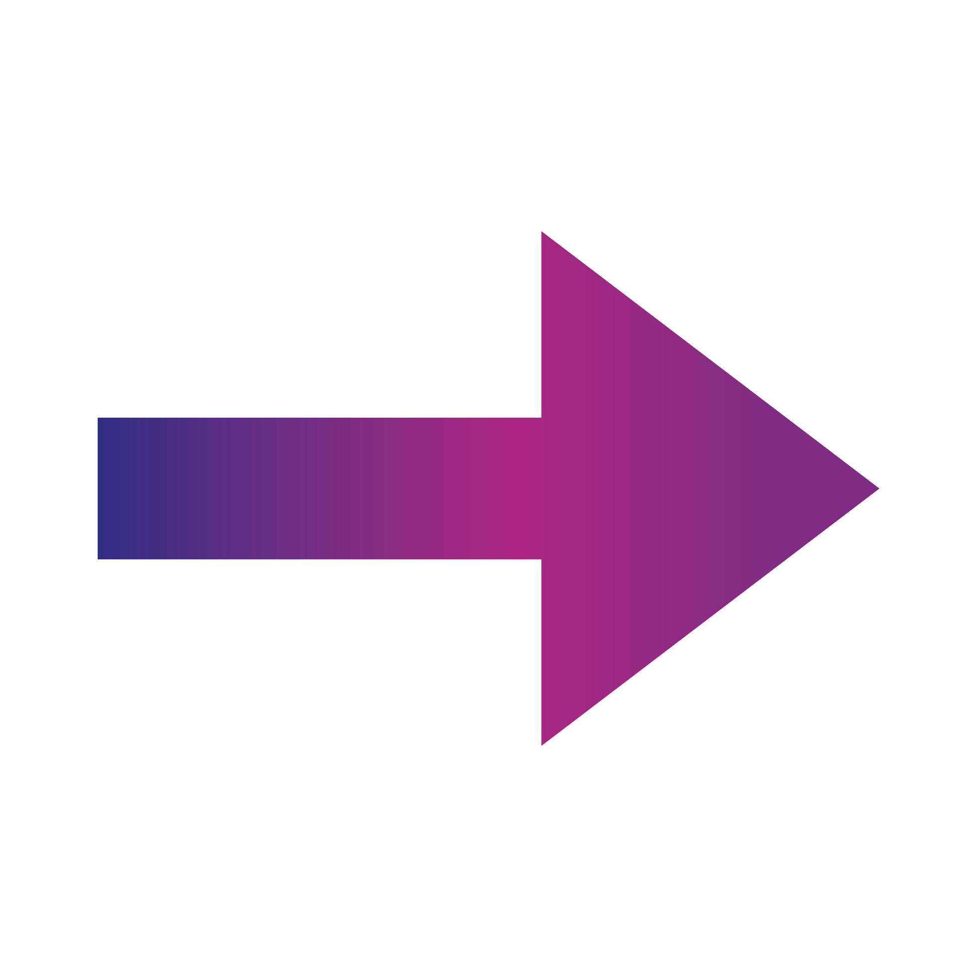 arrow direction related icon right pointed orientation gradient style Stock Free