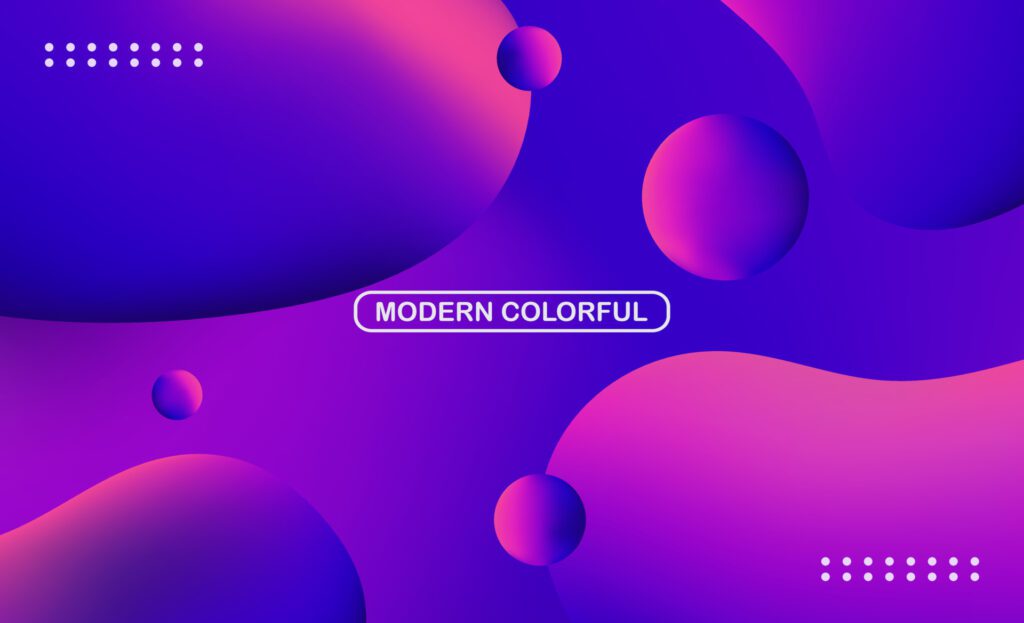 abstract modern colorful fluid liquid background Free Vector