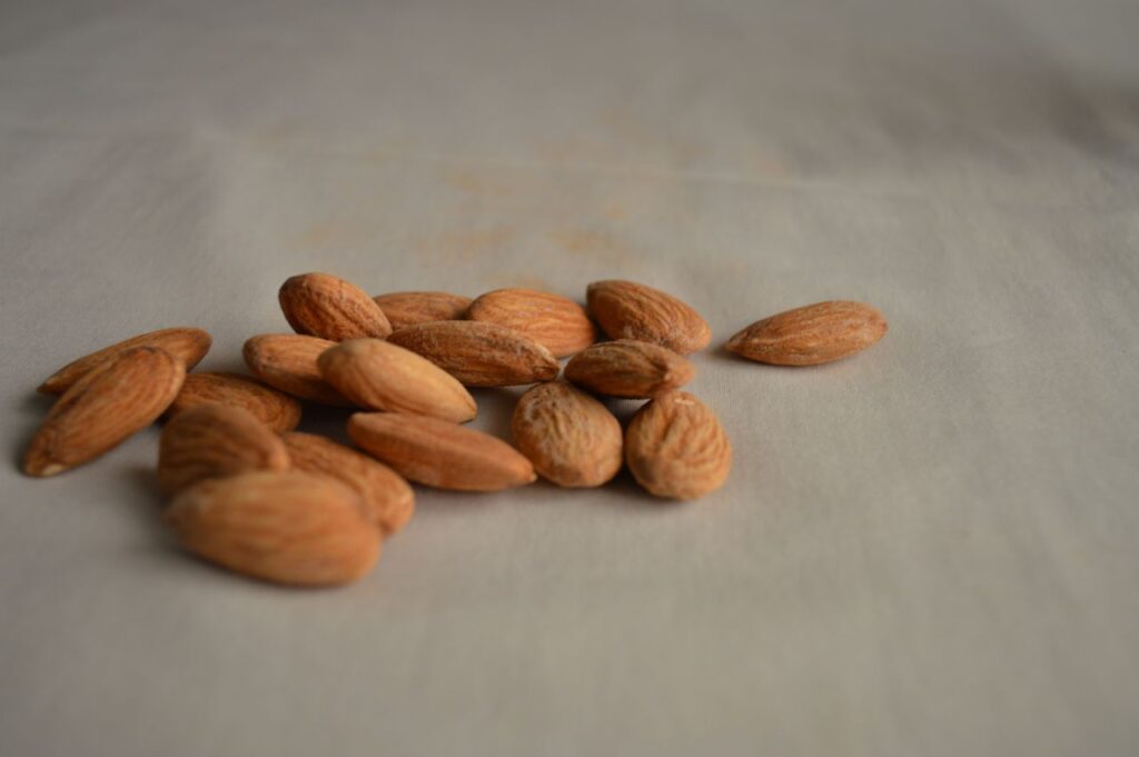 Bunch Of Almonds Stock Free