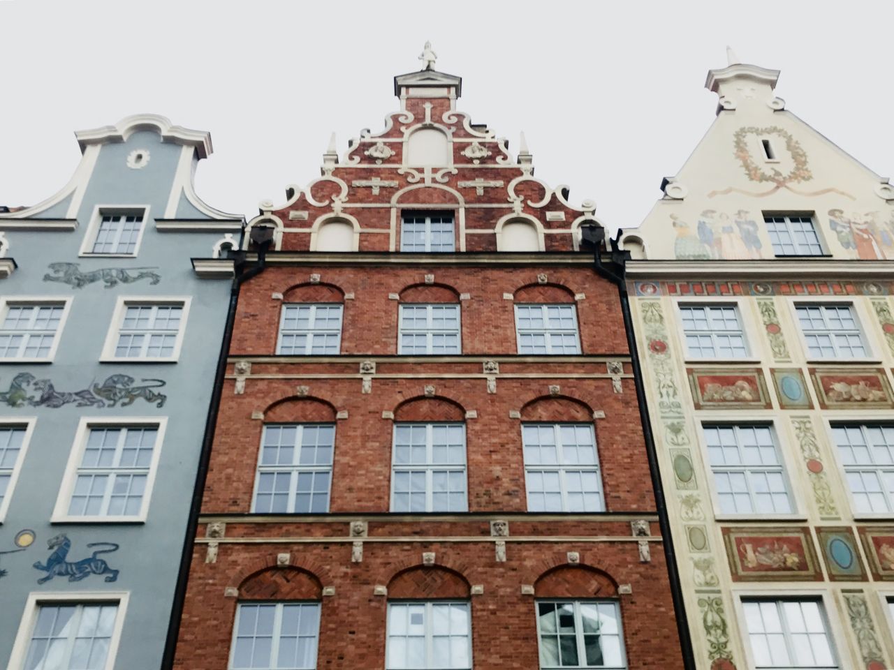 Houses in Gdańsk Stock Free