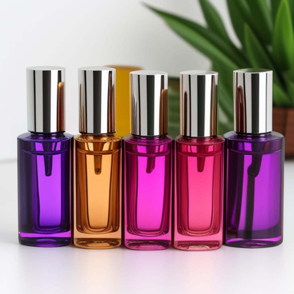 Pretty Perfumes no names by @ai_generated