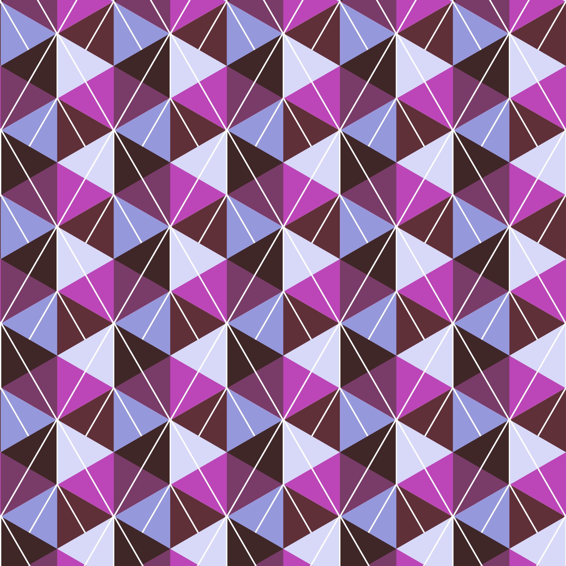 Seamless pattern with triangles. Vector illustration. Free Vector