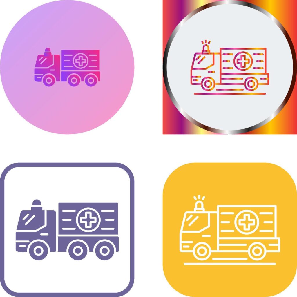 Ambulance Icon Design Stock Free