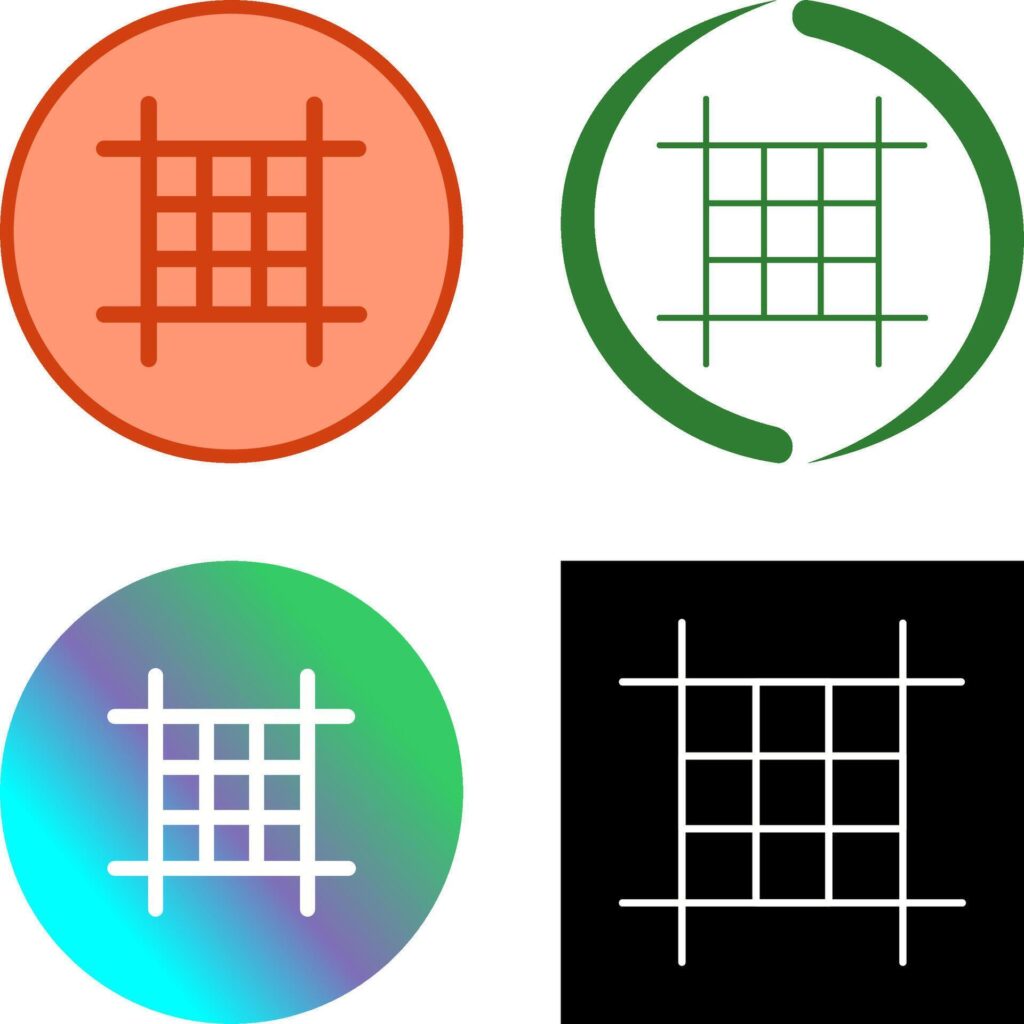 Square Layout Icon Design Stock Free